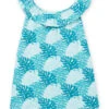 Green Ruffled Tank Top Child Girl -KIDS Negozio 22S901C3DEB 000 1
