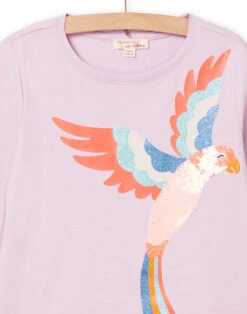 Child Girl Parma T-shirt With Reversible Sequins -KIDS Negozio 22S901N2TML 320 5