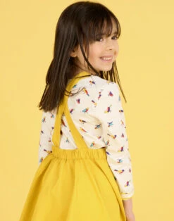 Yellow DRESS -KIDS Negozio 22S901P1ROB B118 4