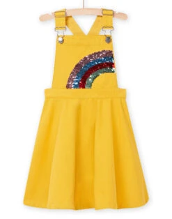 Yellow DRESS -KIDS Negozio 22S901P1ROB B118 5