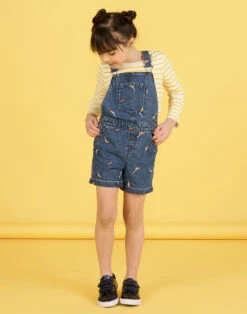 SHORT DUNGAREES