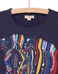 Navy T-SHIRT -KIDS Negozio 22S901P1TMC 070 4