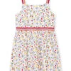 White Butterflies And Hearts Dress Child Girl -KIDS Negozio 22S901T1ROB 000 1