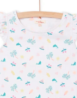 White TANK TOP -KIDS Negozio 22S901U1DEB 000 3