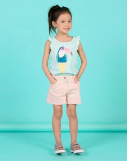 Pink Shorts Child Girl