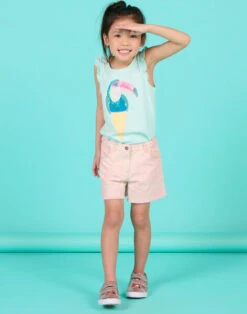 Child Girl Ice Blue T-shirt