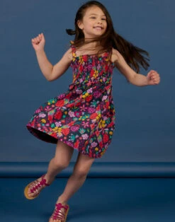 Multicolored Child Girl Dress