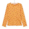 Yellow RIB Long Sleeve T-shirt -KIDS Negozio 22W901B6TML B107 1