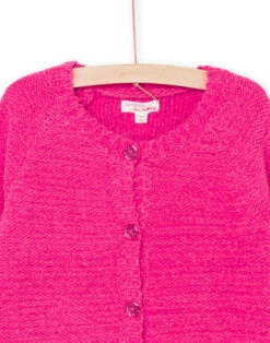 Fuchsia Cardigan -KIDS Negozio 22W901D2CAR D320 2