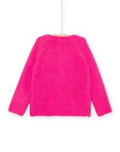 Fuchsia Cardigan -KIDS Negozio 22W901D2CAR D320 3