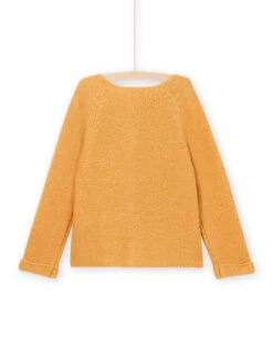Mustard Cardigan -KIDS Negozio 22W901D9CAR B107 3