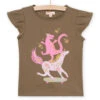 Short Sleeve Ruffled T-shirt -KIDS Negozio 22W901L1TMC 604 1