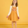 Ruffled Overalls Dress -KIDS Negozio 22W901N2ROB B107 1