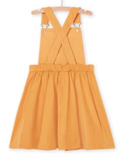Ruffled Overalls Dress -KIDS Negozio 22W901N2ROB B107 5