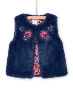 Reversible Sleeveless Vest -KIDS Negozio 22W901O1CAR C220 3