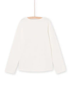 Long Sleeve T-shirt With Little Girl Pattern -KIDS Negozio 22W901Q1TML 001 3