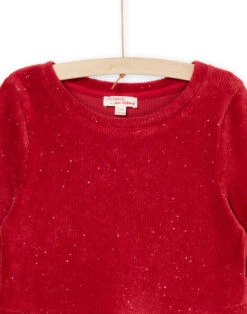 Polka Dot Print Dress -KIDS Negozio 22W901S1ROB 410 1