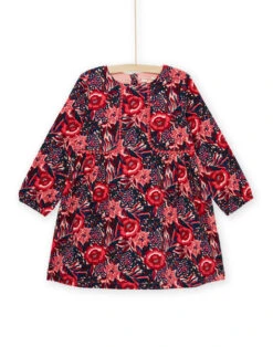 Flower Print Dress -KIDS Negozio 22W901S2ROB D324 3