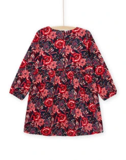Flower Print Dress -KIDS Negozio 22W901S2ROB D324 5