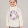 Sweater With Tiger Jacquard Pattern -KIDS Negozio 22W901T1PUL 003 1