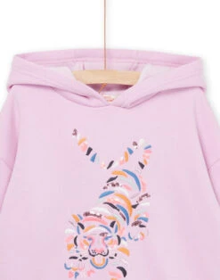 Animation Tiger Hoodie -KIDS Negozio 22W901T1SWE 320 3