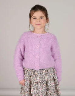 Feather Knit Cardigan