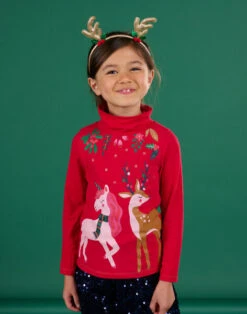 Christmas Unicorn And Reindeer Animation Underpants
