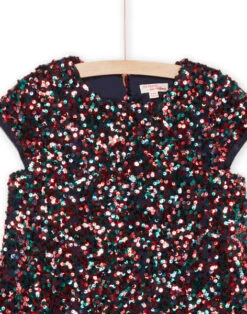 Sequin Dress -KIDS Negozio 22W901V2ROB C205 4