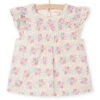 Pink Blouse With Floral Print -KIDS Negozio 23S90141CHE 001 11