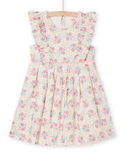 Pink Dress With Floral Print