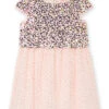 Pink Dress With Sequins And Tulle -KIDS Negozio 23S90142ROB 307 11