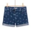 Watermelon Print Denim Shorts -KIDS Negozio 23S90171SHO P271 11