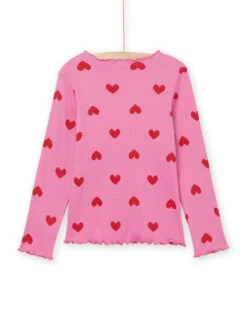 Heart Print T-shirt -KIDS Negozio 23S90182TML D318 13