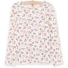 T-shirt With Flower Print