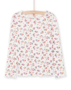 T-shirt With Flower Print
