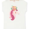 Turquoise T-shirt With Unicorn Print -KIDS Negozio 23S90193TEE 001 11