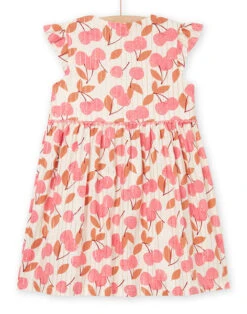 Cherry Print Twill Dress -KIDS Negozio 23S901M2ROB 003 13