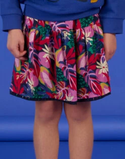 Multicolored Reversible Skirt