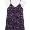 Floral Print Dress With Integrated T-shirt -KIDS Negozio 23S901N4ROB 070 10