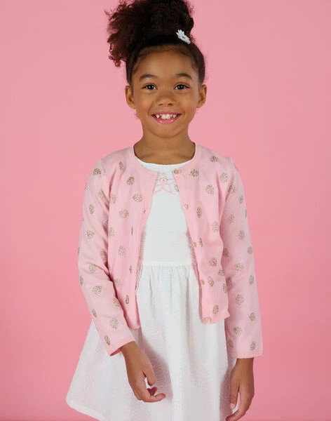 Leaf Print Cardigan -KIDS Negozio 23S901O1CAR 321 1