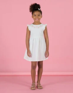 Flower Embroidery Dress