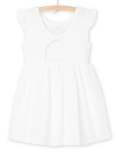 Flower Embroidery Dress -KIDS Negozio 23S901O1ROB 000 14