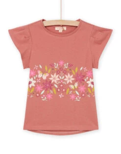 Floral Print T-shirt -KIDS Negozio 23S901T1TMC E415 11