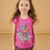 T-shirt Grenadine With Zebra And Flowers -KIDS Negozio 23S901U1TMC F507 1