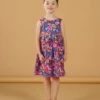 Reversible Blue And Pink Dress -KIDS Negozio 23S901U2ROB C209 1