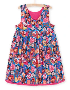 Reversible Blue And Pink Dress -KIDS Negozio 23S901U2ROB C209 15