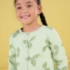 Yellow Almond Green Cardigan -KIDS Negozio 23S901V1CAR 611 1
