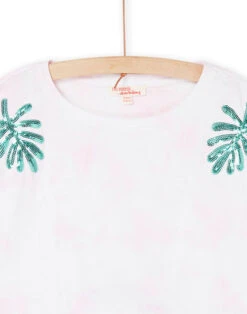 White Floral Print Dress -KIDS Negozio 23S901X1TMC 321 12