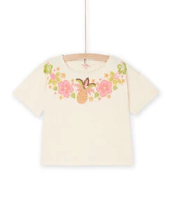 Set Of 3 White Bibs With Animal Prints