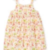 Reversible Dress In Ecru With Exotic Print And Giraffe Pattern -KIDS Negozio 23S901Y3ROB 003 11